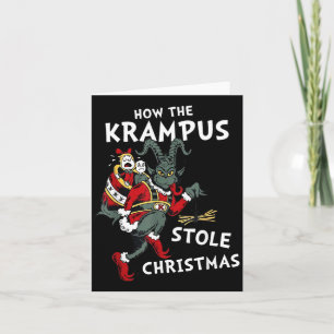 Wie der Krampus Weihnachten stahl Karte