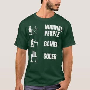 Wie der Programmierer die Funny Coding Cloding Pre T-Shirt