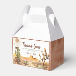 Wie der Westen ein Geburtstagsparty Cowboy war Geschenkschachtel