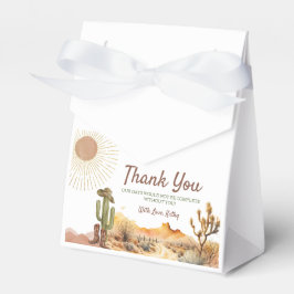 Wie der Westen ein Geburtstagsparty Cowboy war Geschenkschachtel