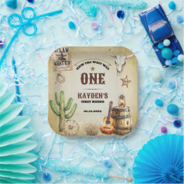 Wie der Westen eine erste Geburtstagspartei war Pappteller