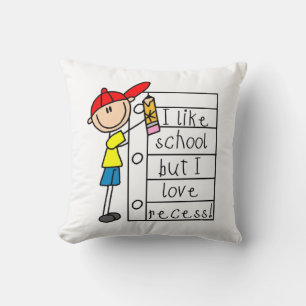 Wie die Liebe der Schule Kissen