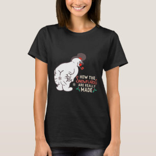 Wie die Schneeflocken wirklich gemacht werden Weih T-Shirt