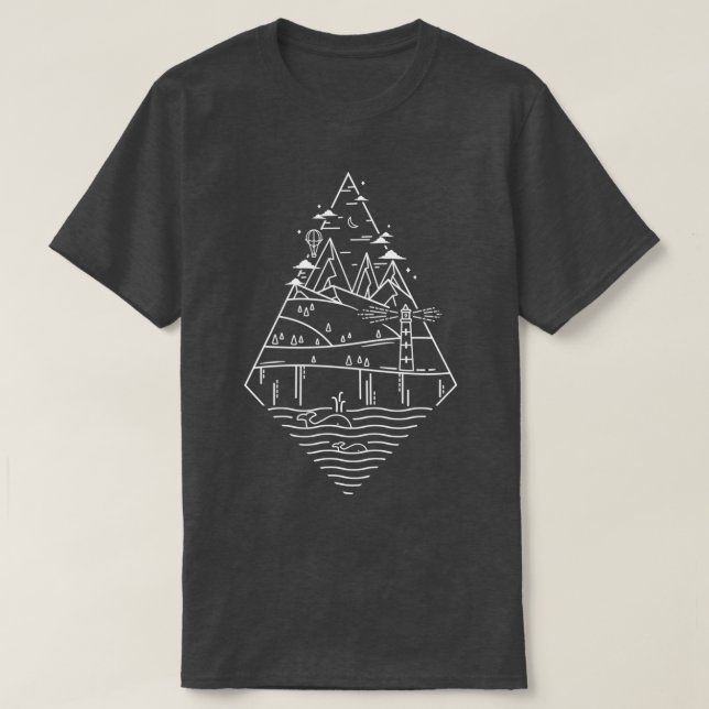 Wie die Zeit vergeht T-Shirt (Design vorne)