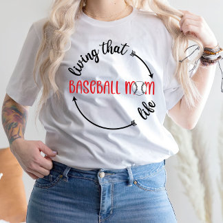 Wie diese Baseball-Mama, Baseball Vibes T-Shirt