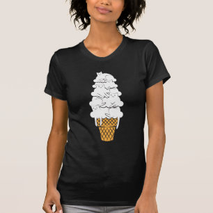 Wie diese Eiscreme? Niedliches T-Shirt