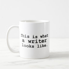 Wie dieses ist, ein welcher Verfasser aussieht Tasse