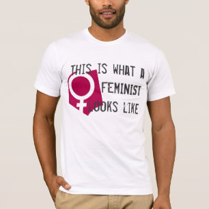 Wie dieses ist, was ein Feminist aussieht T-Shirt