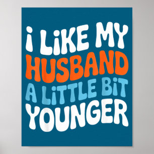 Wie Ehemann Engagement Verlobter Paar Ehemann Ehef Poster