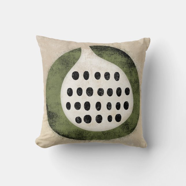 Wie ein Abb oder ein Kiwi-Kissen Kissen (Vorderseite)