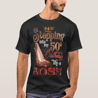 Wie ein Boss 50 Jahre in meinen 50. Geburtstag ein T-Shirt