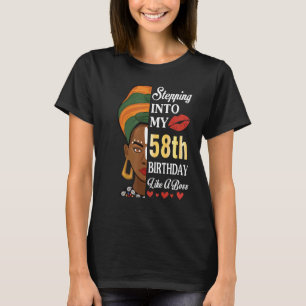 Wie ein Boss-58-Jahr in meinen 58. Geburtstag eint T-Shirt