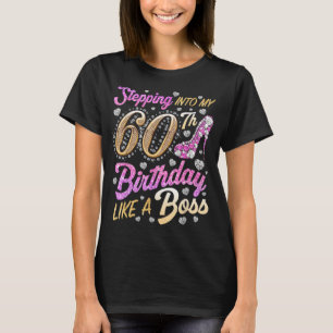 Wie ein Boss 60 Jahr in meinen 60. Geburtstag eint T-Shirt
