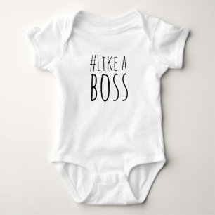 # Wie ein Boss Baby Strampler