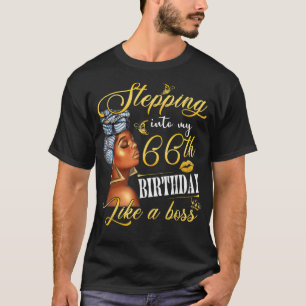 Wie ein Boss Bday Gi in meinen 66. Geburtstag eint T-Shirt