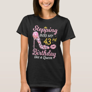 Wie ein Boss Bday in meinen 43. Geburtstag eintret T-Shirt