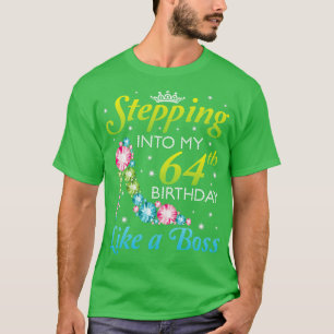 Wie ein Boss bin ich b zum 64. Geburtstag gegangen T-Shirt