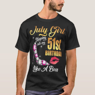 Wie ein Boss für 51 an meinem 51. Geburtstag T-Shirt