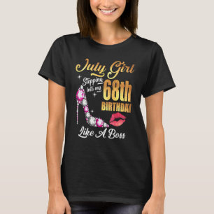 Wie ein Boss für 68 in meinen 68. Geburtstag eintr T-Shirt