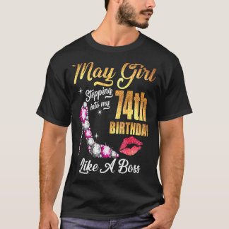 Wie ein Boss für 74 Jahre in meinen 74. Geburtstag T-Shirt