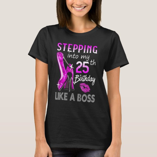 Wie ein Boss Happy T T-Shirt (Vorderseite)