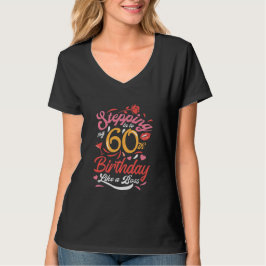 Wie ein Boss in meinen 60. Geburtstag T-Shirt