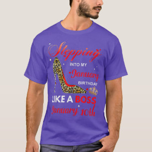 Wie ein Boss Janu in meinen Geburtstag im Januar t T-Shirt