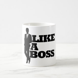Wie ein Boss Kaffeetasse