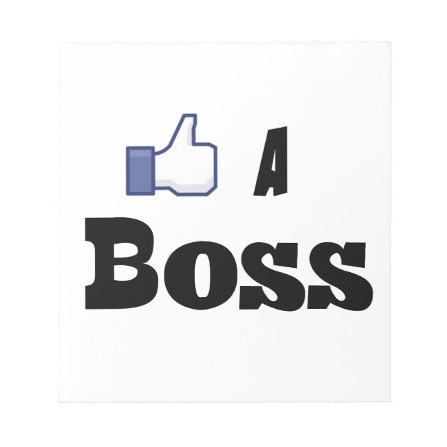 Wie ein Boss Notizblock (Vorderseite)