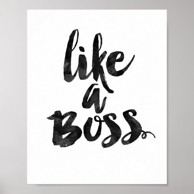 Wie ein Boss Poster (Vorne)