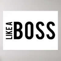 WIE EIN BOSS