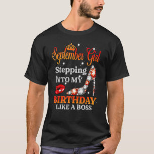 Wie ein Boss-September-Gi in meinen Geburtstag ein T-Shirt
