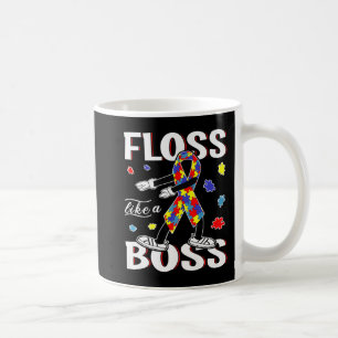 Wie ein Boss-Tanz floriert Kid Autismus Awaren Kaffeetasse