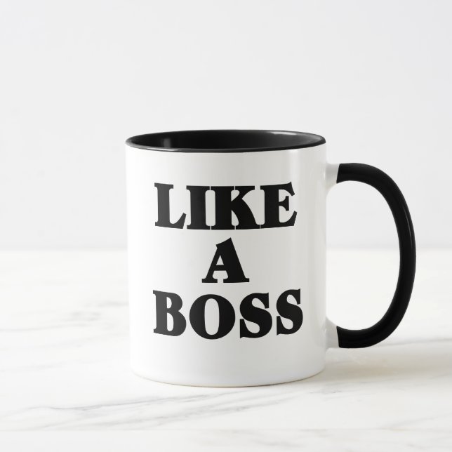 Wie ein BOSS Tasse (Rechts)