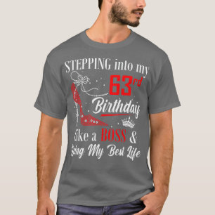 Wie ein Chef Funny F in meinen 63. Geburtstag eint T-Shirt