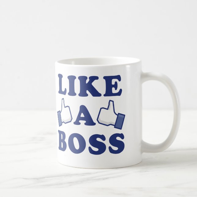 Wie ein CHEF!!! Kaffeetasse (Rechts)