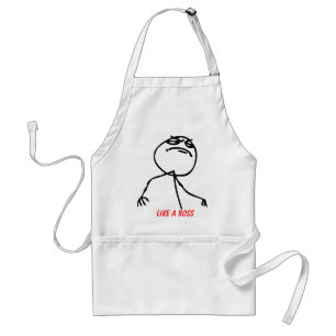 Wie ein Chef Schürze