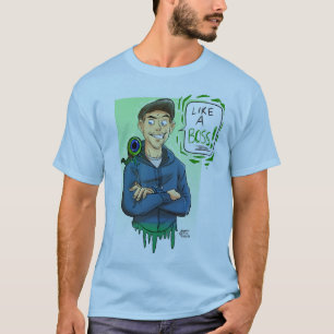 Wie ein Chef-Shirt T-Shirt