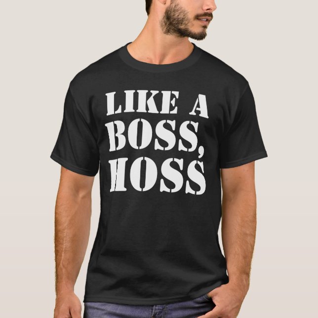Wie ein CHEF T-Shirt (Vorderseite)