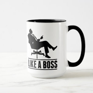 Wie ein Chef Tasse