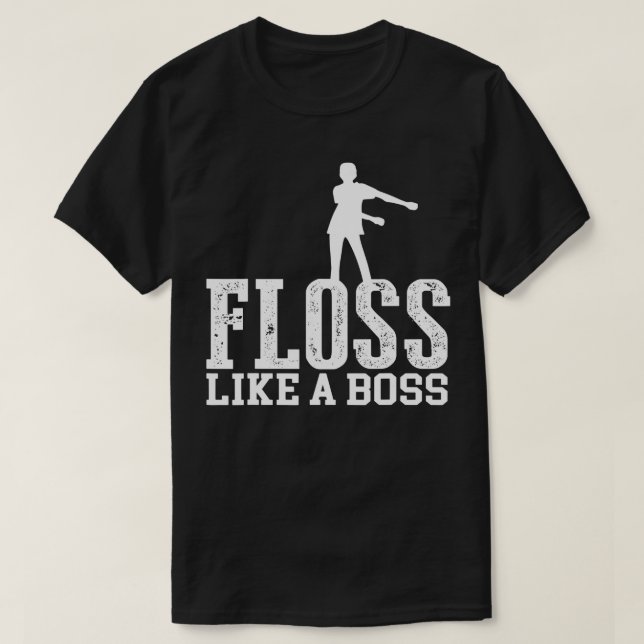 Wie ein Cooler Boss-Tanzfortschritt T-Shirt (Design vorne)
