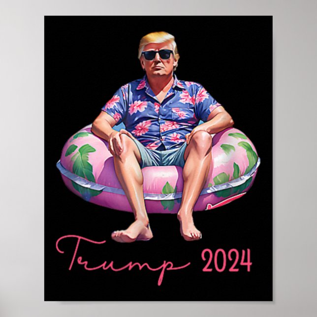 Wie ein Felon Funny Trump Sommer 2024 2 Seite 1 Poster (Vorne)