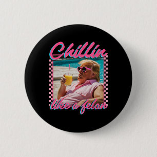 Wie ein Felon Trump Shirt Republikaner Funny Trump Button