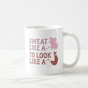 Wie ein Fuchs aussehen Kaffeetasse