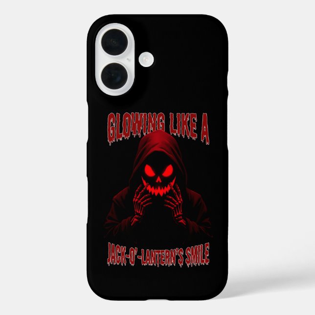 Wie ein Jack-o’-Lantern-Lächeln Case-Mate iPhone Hülle (Rückseite)
