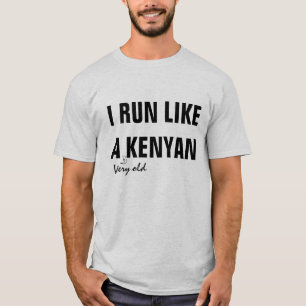Wie ein Kenyan T-Shirt