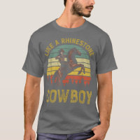 Wie ein Kristall Cowboy Vintag Western Rodeo Cou