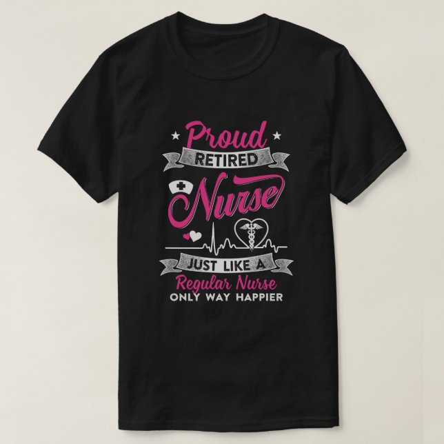 Wie ein normaler Nurse T-Shirt (Design vorne)