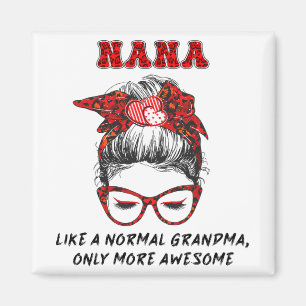 Wie ein normales Oma nur Phantastischere Mütter Da Magnet