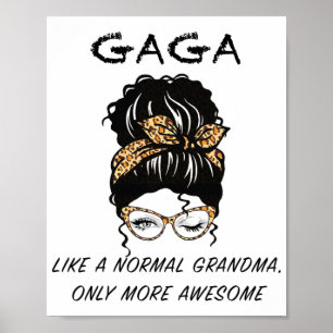 Wie ein normales Oma nur Phantastischere Mütter Da Poster
